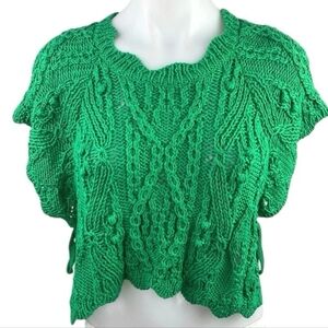 Zara Crochet/Knit Top